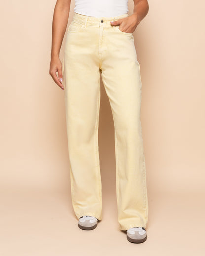 SIERRA WIDE LEG JEANS BOTERGEEL