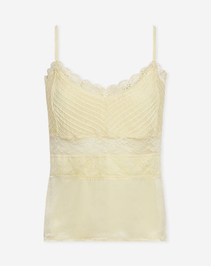LACE PINTUCK TOP BOTERGEEL