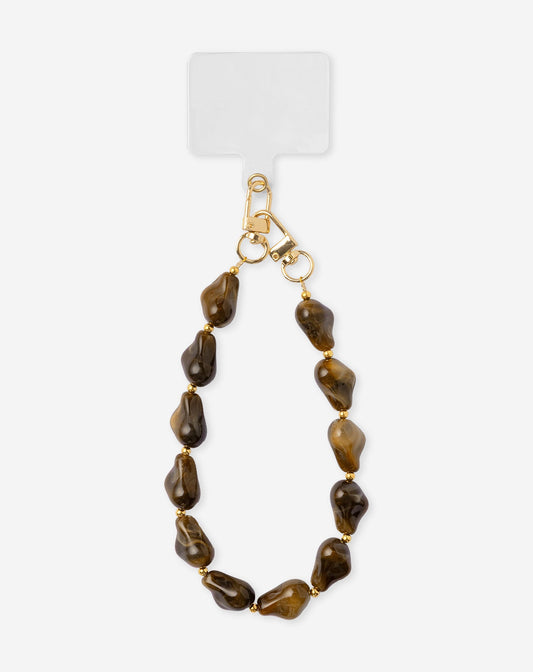 COLORED BEADS TELEPHONE CORD DONKERBRUIN