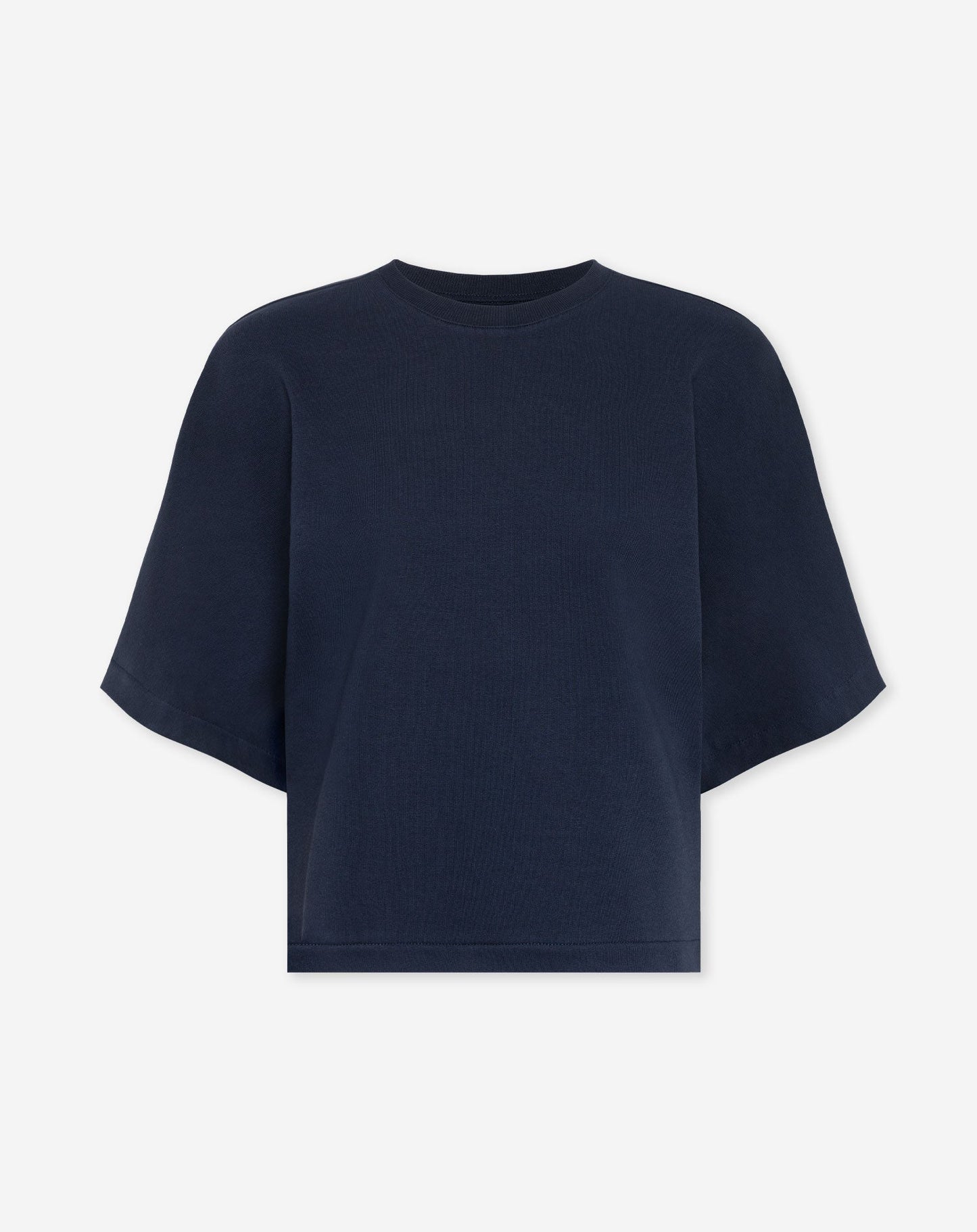 WIDE SLEEVE SWEAT TOP MARINEBLAUW