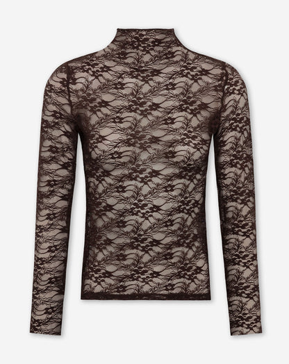 MADDIE LACE TOP BRUIN
