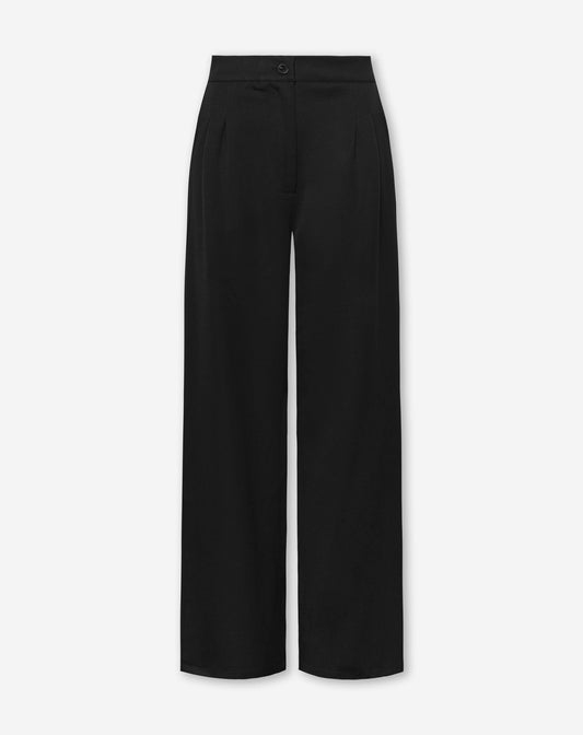 IRIS STRAIGHT LEG PANTALON TALL ZWART