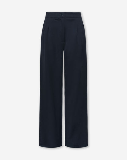 IRIS STRAIGHT LEG PANTALON MARINEBLAUW