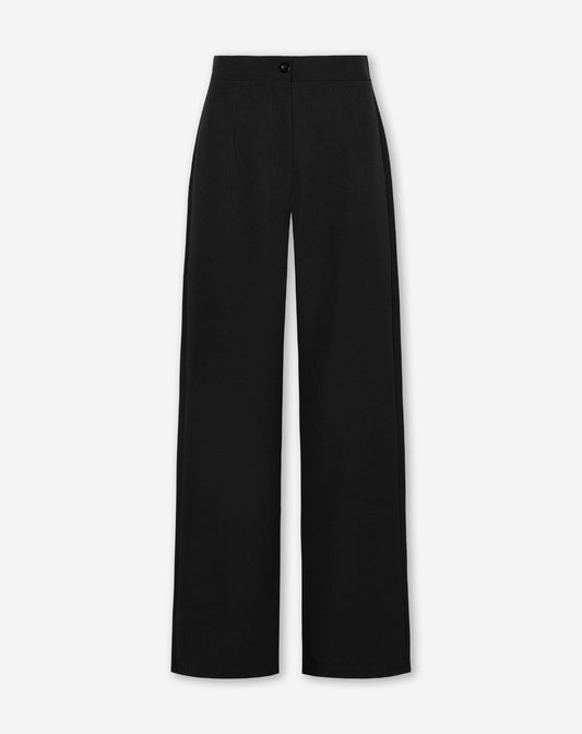LIZZY STRAIGHT LEG PANTALON PETITE ZWART
