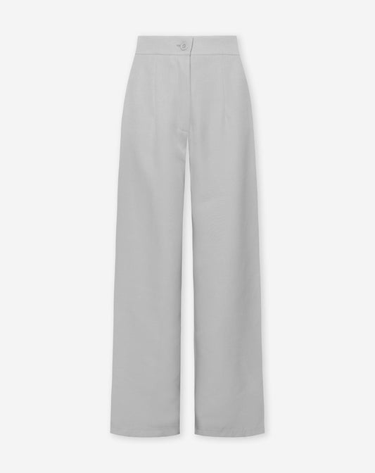 LIZZY STRAIGHT LEG PANTALON PETITE LIGHT GREY