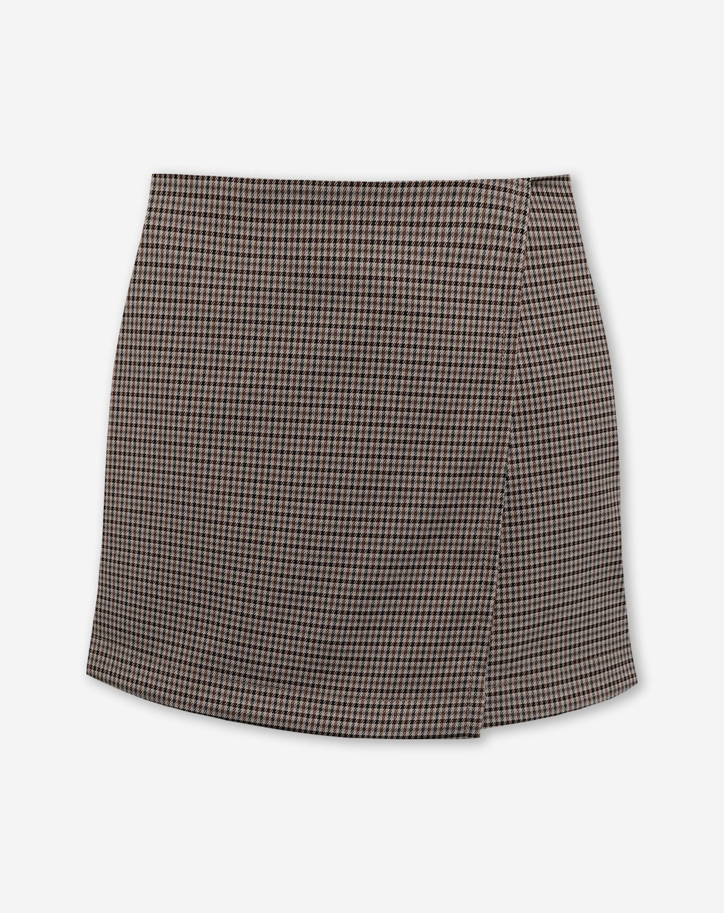 KAYLEE CHECK SKORT BRUIN