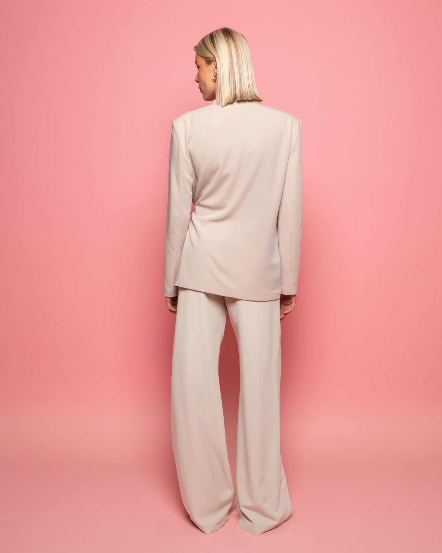ZOEY STRAIGHT LEG PANTALON PETITE LICHTBEIGE