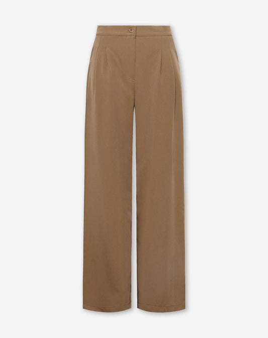 ZOEY STRAIGHT LEG PANTALON TALL MOKKA
