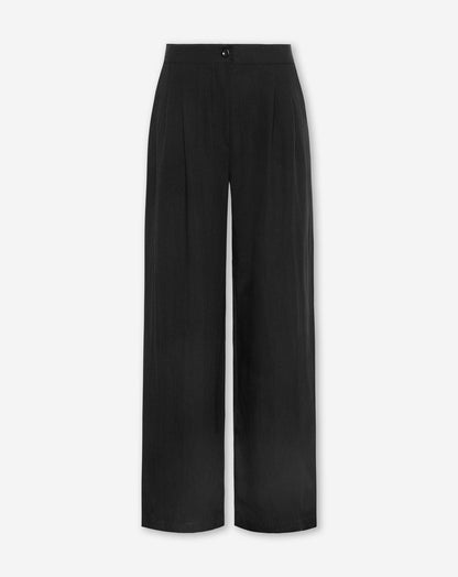 SACHA STRAIGHT LEG PANTALON TALL ZWART