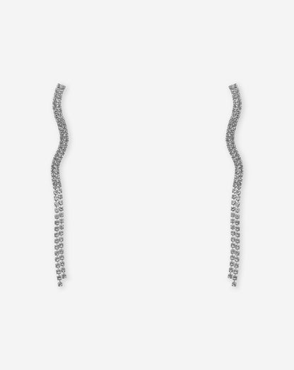 DIAMOND SWIRL EARRINGS