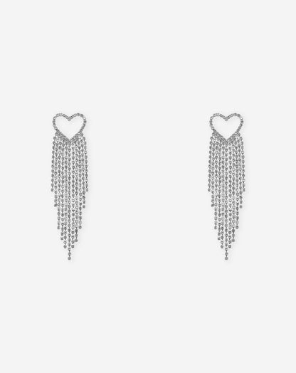 HEART STRASS EARRINGS