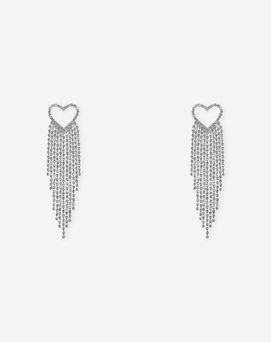 HEART STRASS EARRINGS