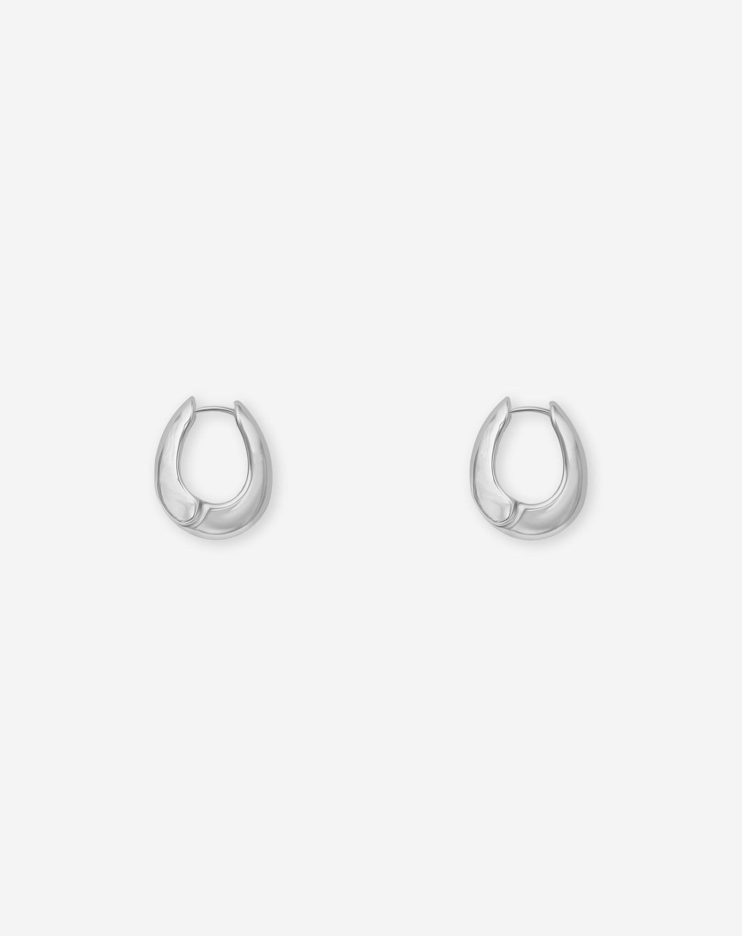 Pendientes de aro grueso