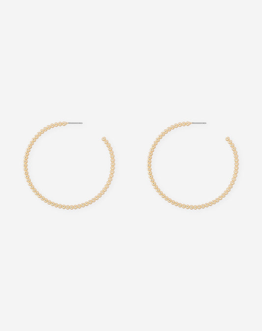 DOTS HOOP EARRINGS