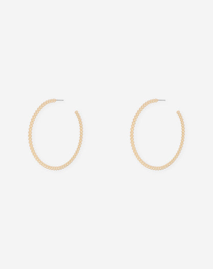 DOTS HOOP EARRINGS