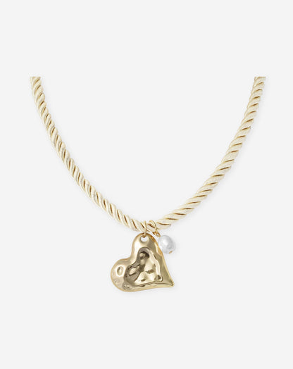 HEART CORD NECKLACE BOTERGEEL