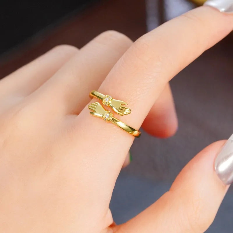 Anillo de manos Diamante