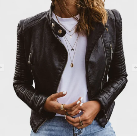 Chaqueta de cuero