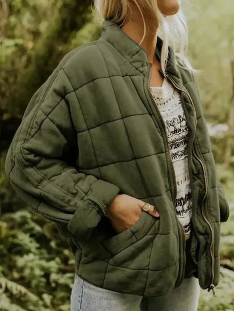 CHAQUETA ACOLCHADA DE ESTILO OVERSIZE