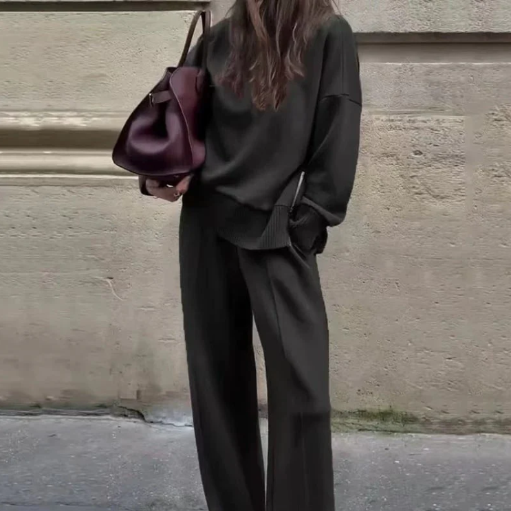 Conjunto de cuello alto