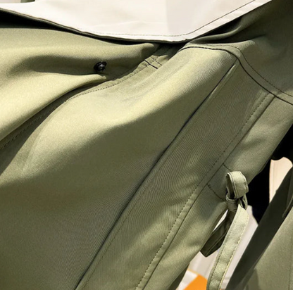 CHAQUETA ELEGANTE,IMPERMEABLE Y CORTAVIENTO