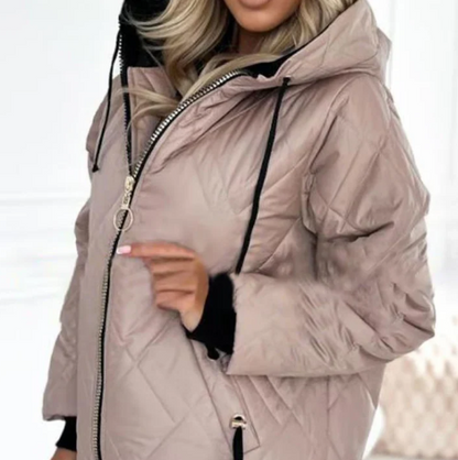 CHAQUETA ESTILO PARKA ACOLCHADA