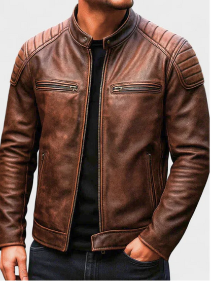 CHAQUETA DE CUERO