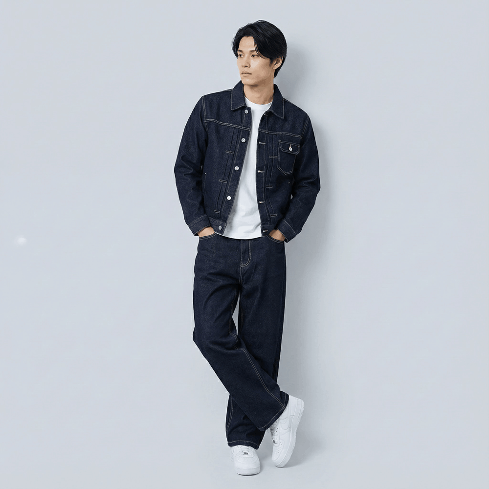 Shiro - Veste denim japonaise 14oz