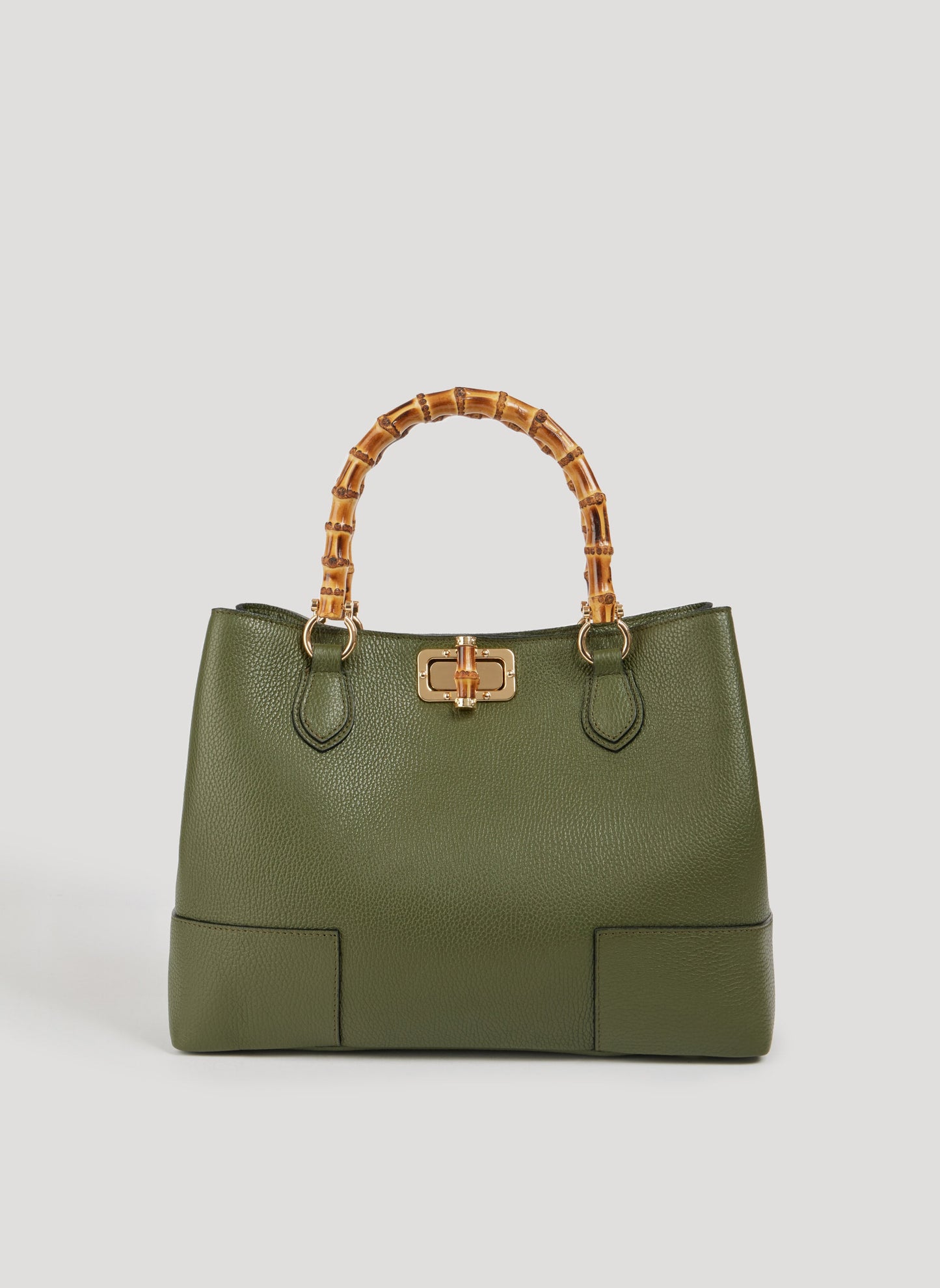 Borsa Bamboo Verde Militar