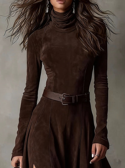 Dark Brown Maxi Dress