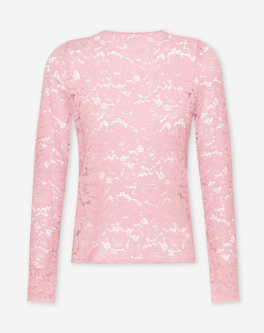FLOWER LACE TOP LICHTROZE