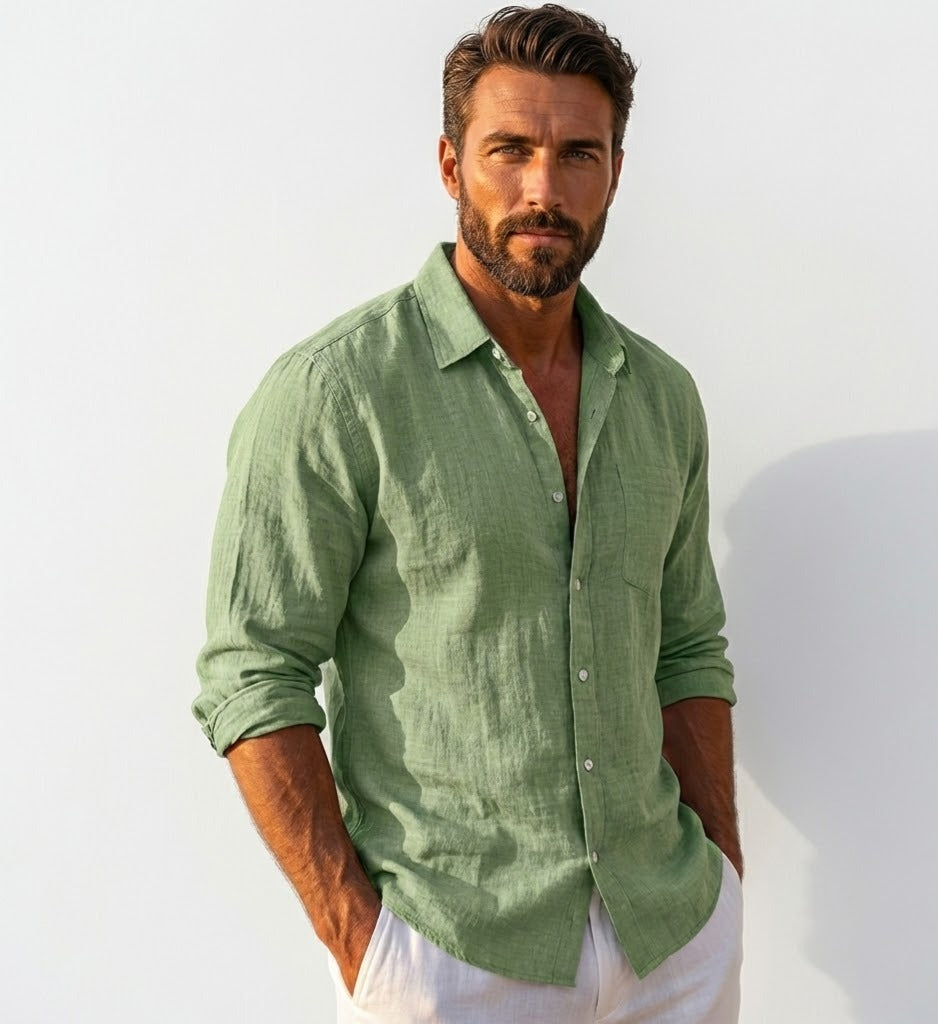 Camisa de lino