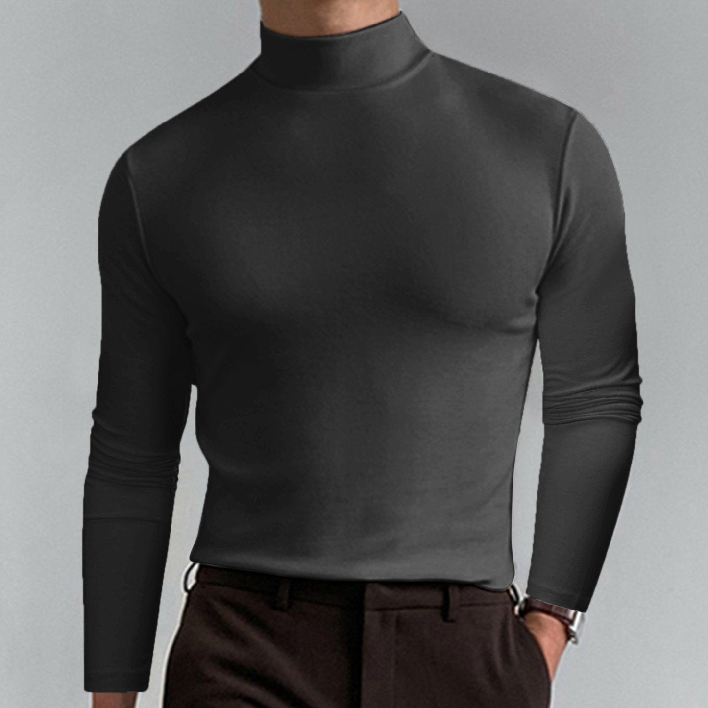 Camiseta de cuello alto