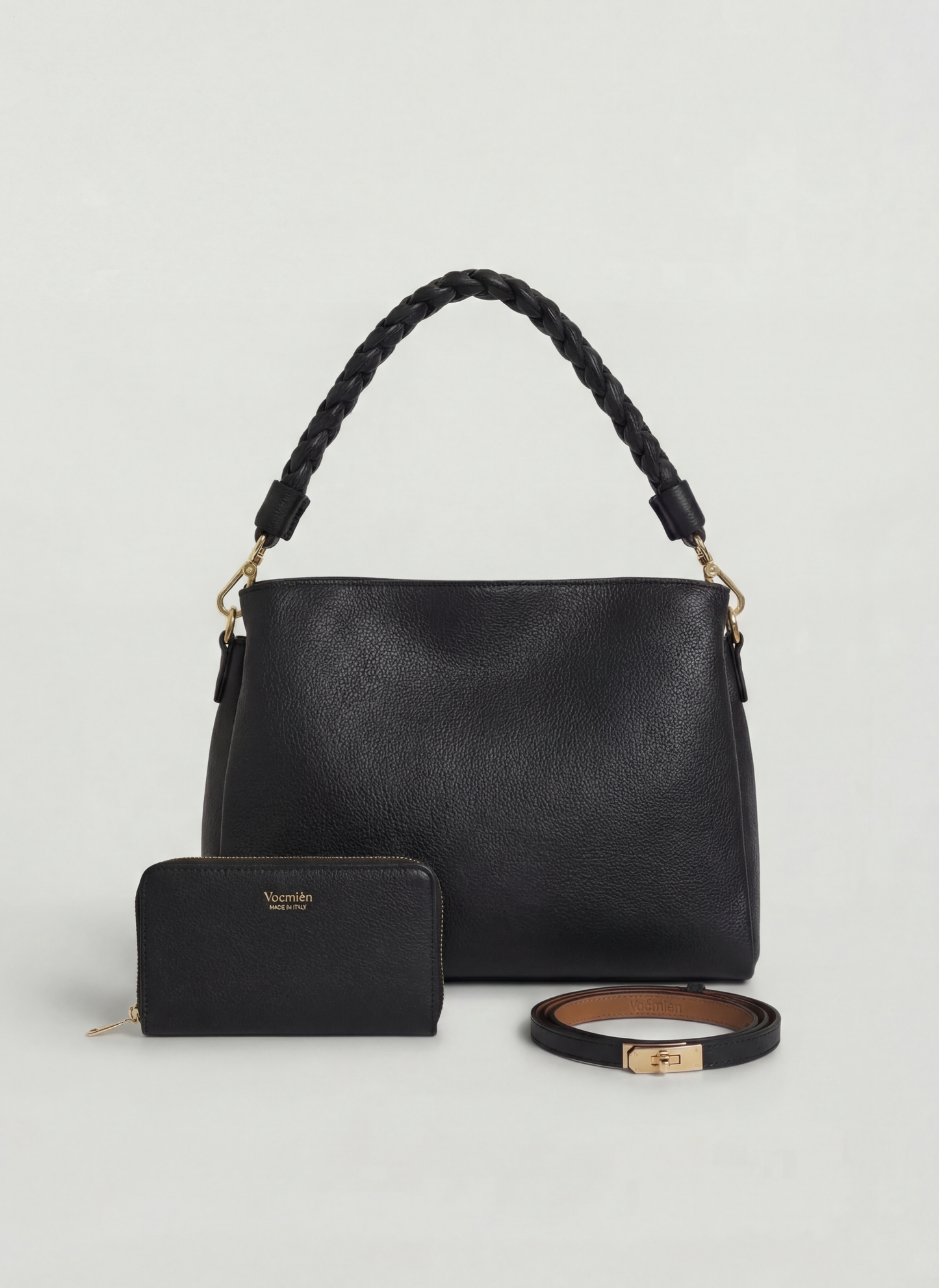Set Daily Urbano | Braid in pelle Nera