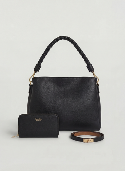 Set Daily Urbano | Braid in pelle Nera