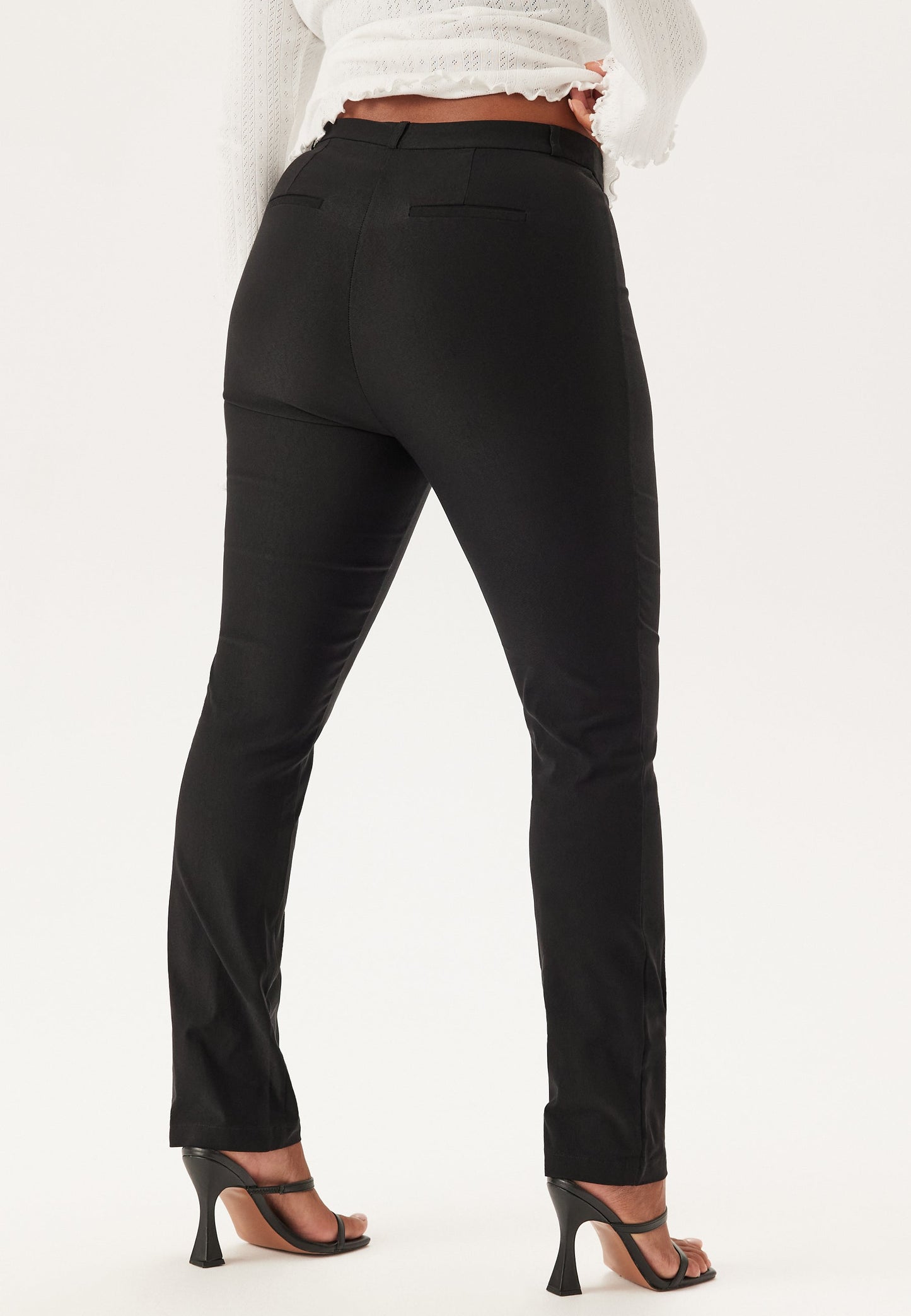 Lucia™ – Pantalón Bengalina de Cintura Alta