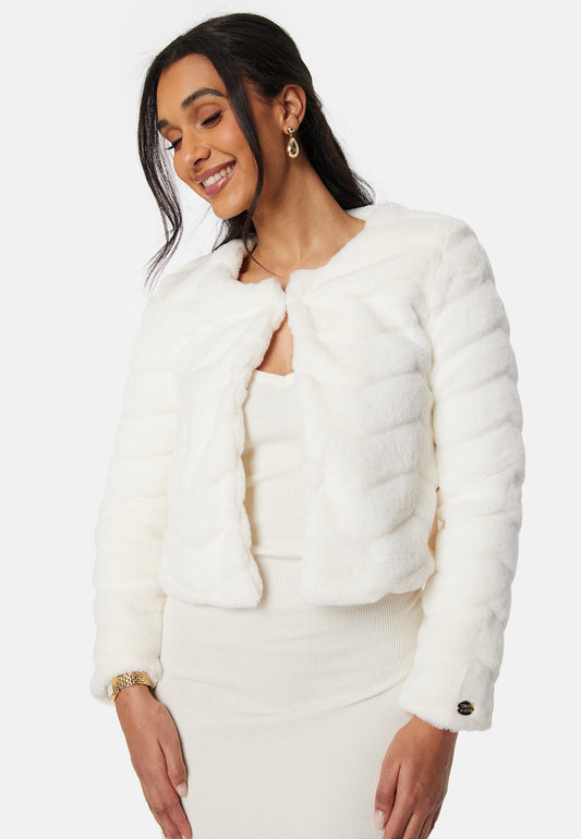 Chaqueta de Pelo Sintético