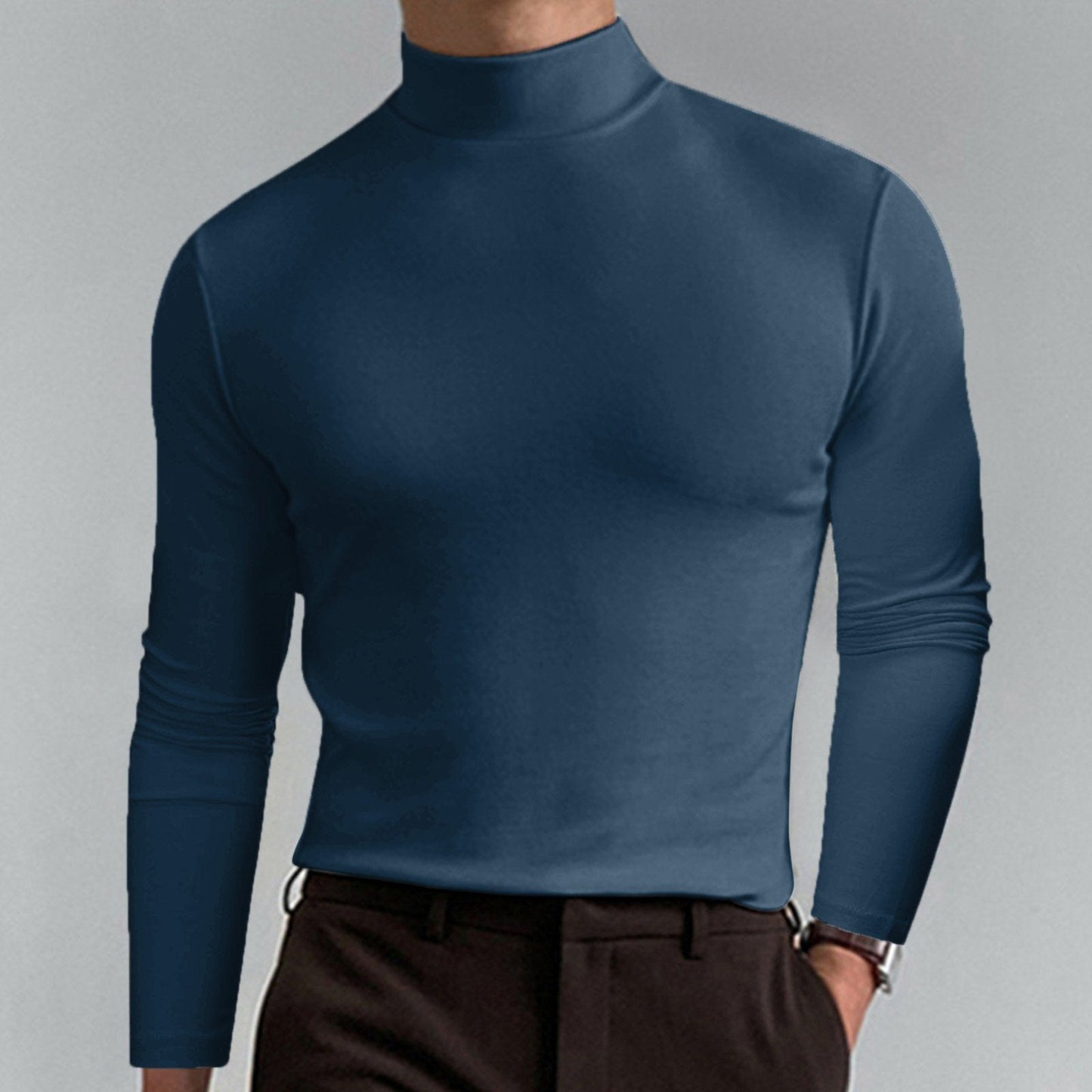 Camiseta de cuello alto