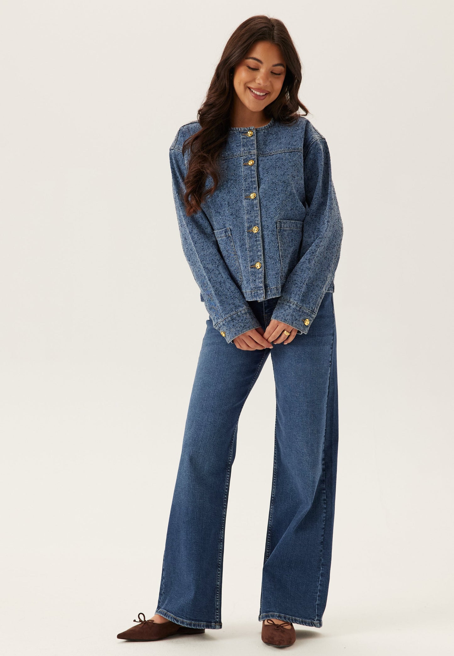 Objfrida L/S RE DENIM JACKET