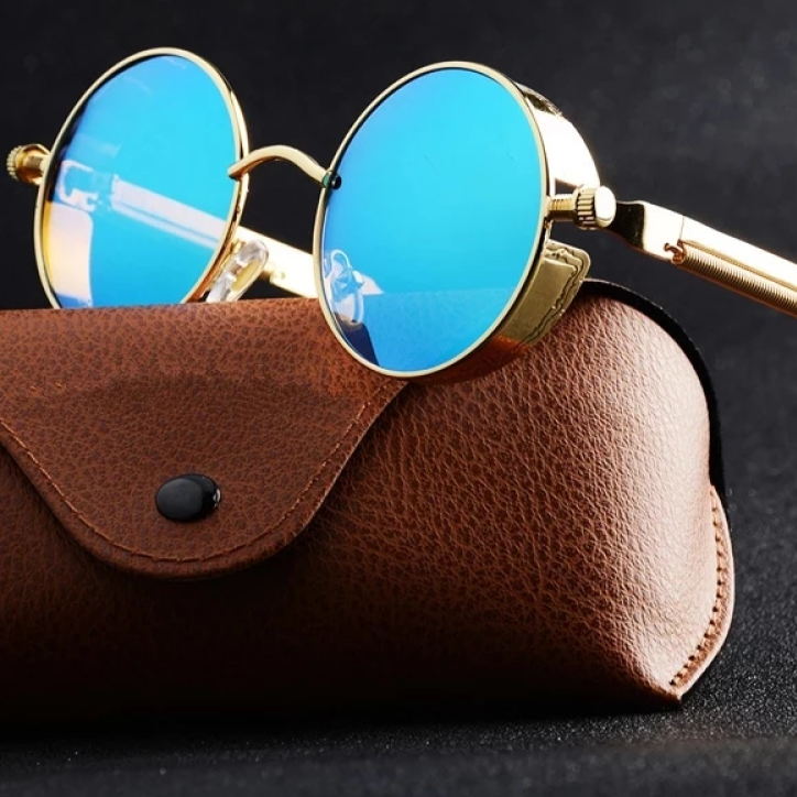 Adriana Belmonte Metal Steampunk Sunglasses
