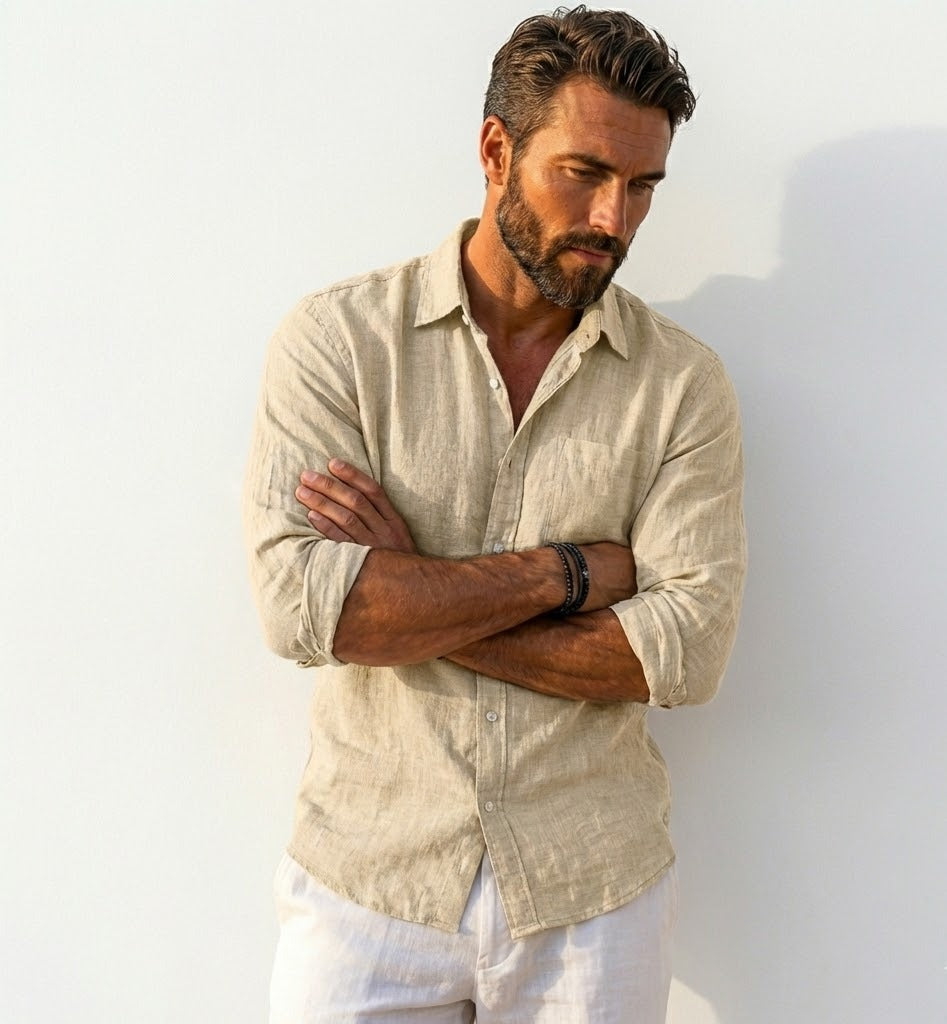 Camisa de lino