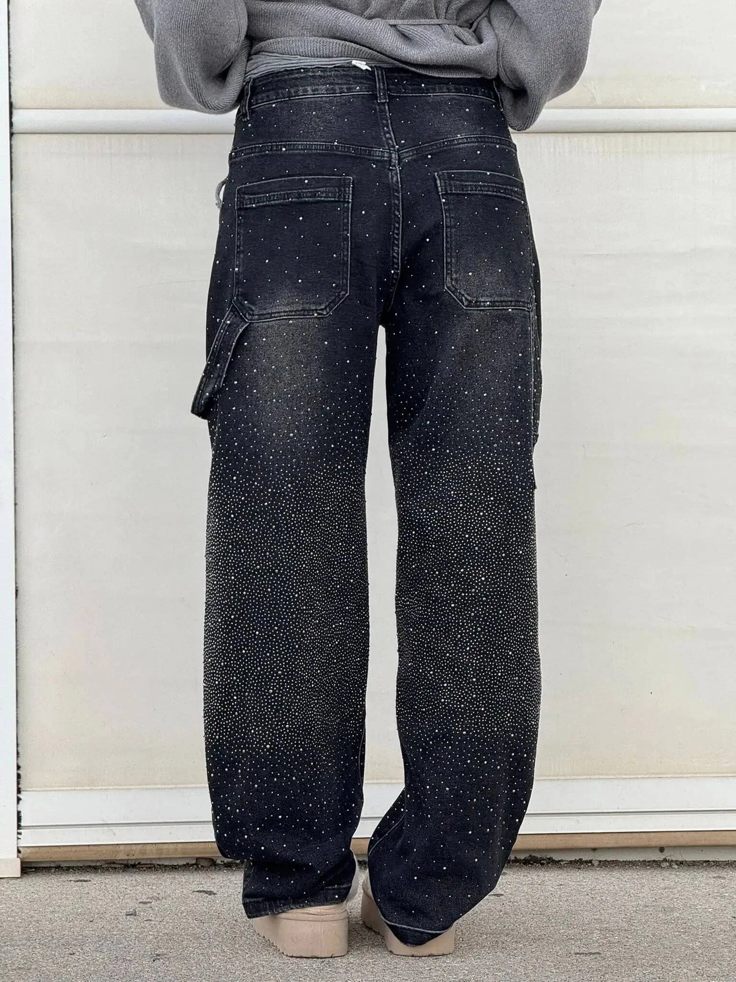 Pantalones vaqueros anchos tipo cargo Jeremy Sparkling