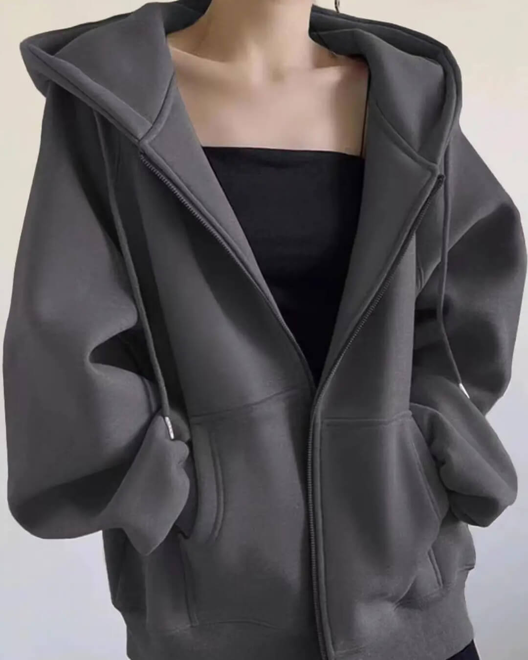 Sudadera con cremallera Eveline