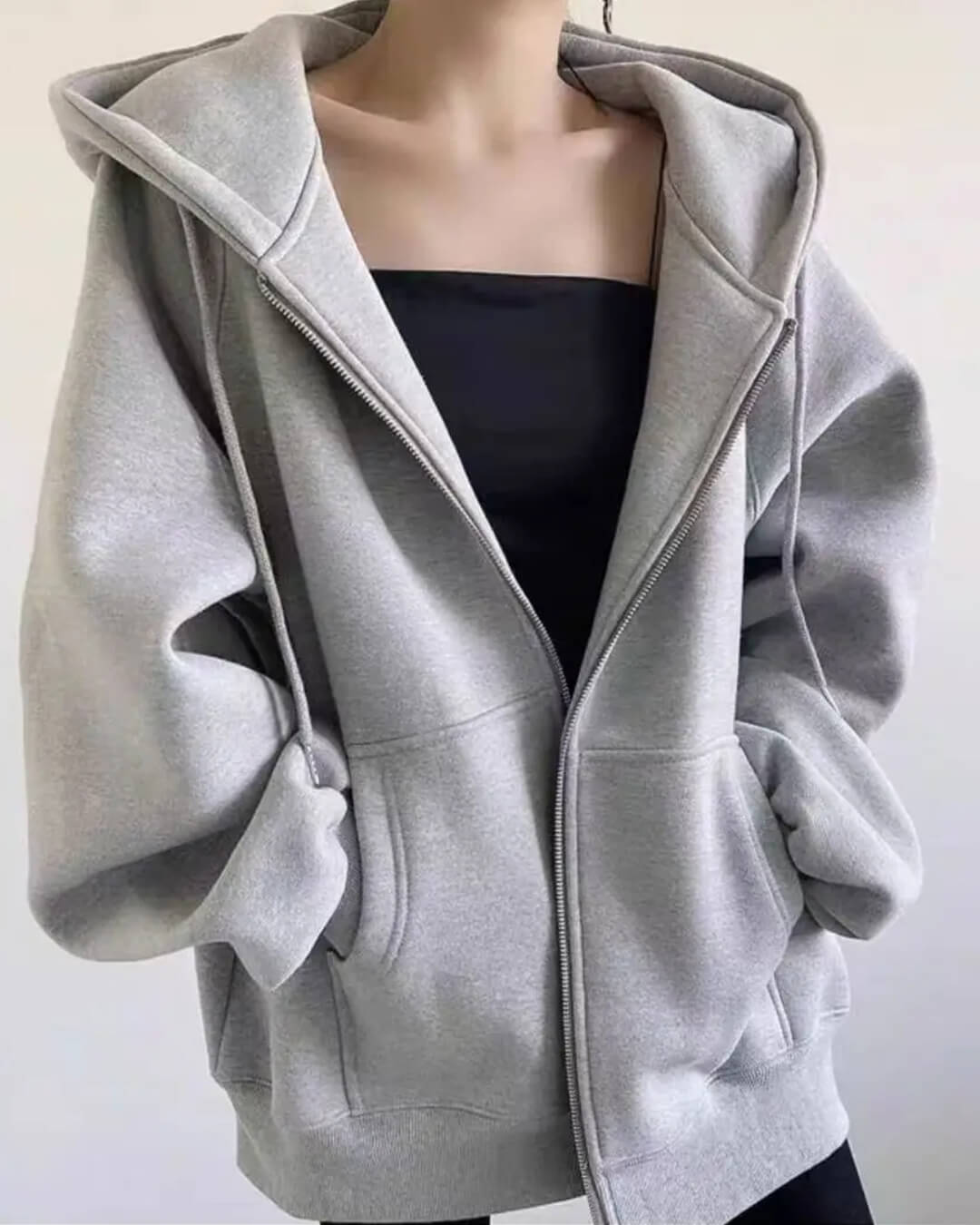 Sudadera con cremallera Eveline