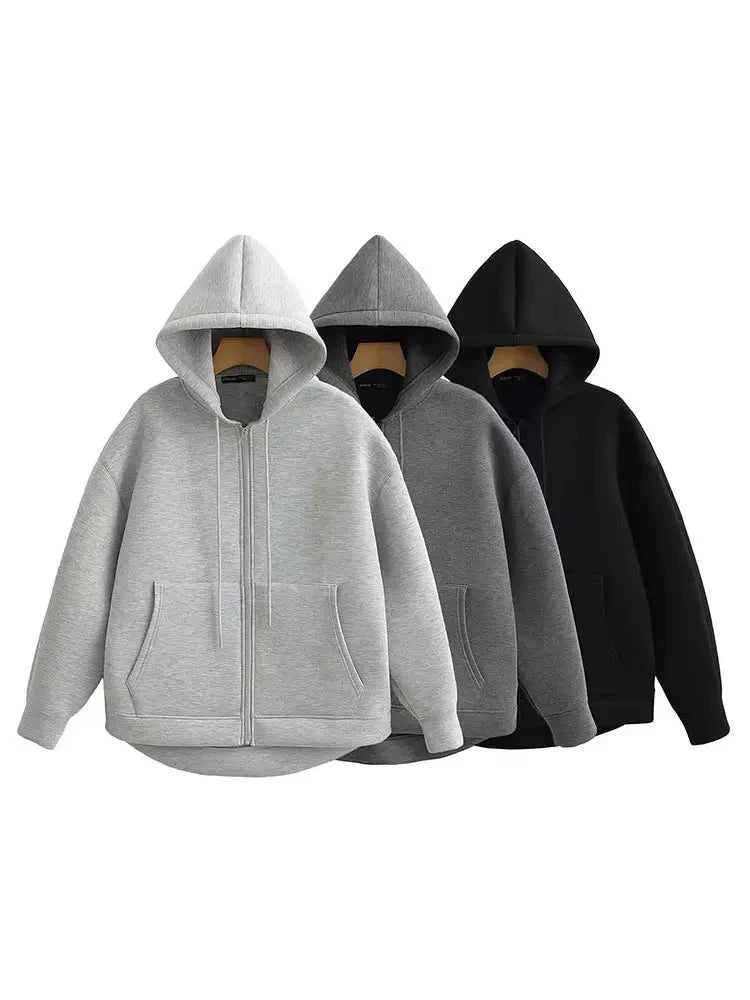 Sudadera con cremallera Eveline