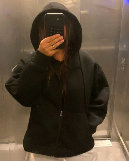 Sudadera con cremallera Eveline