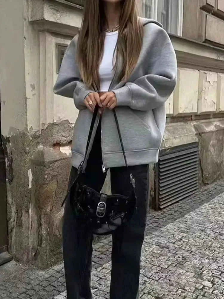 Sudadera con cremallera Eveline
