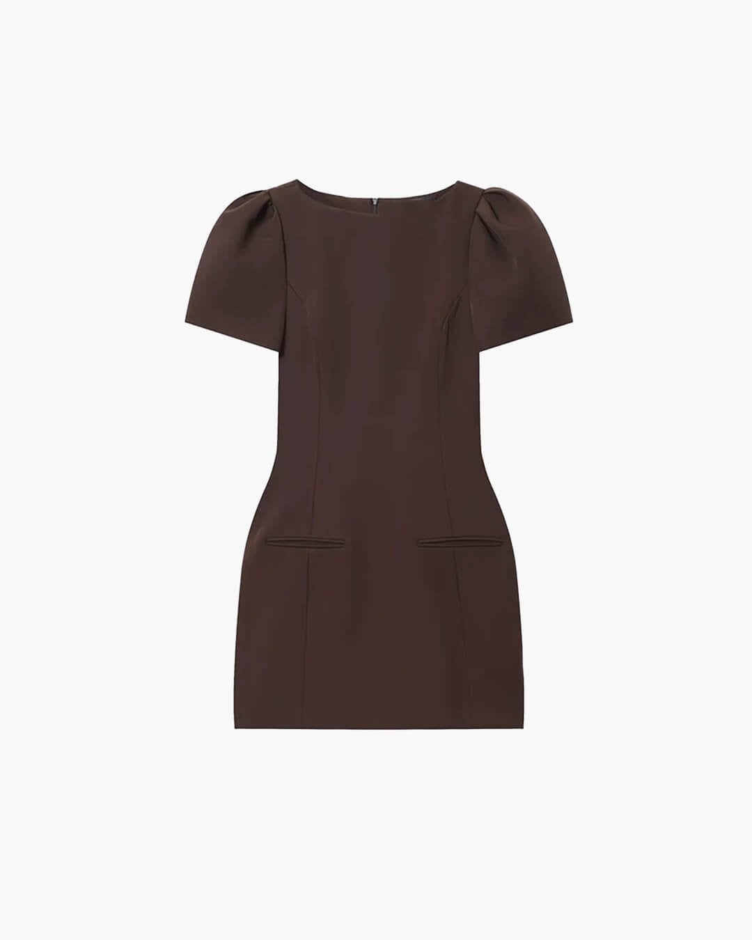 Vestido mini Darcy de manga abullonada