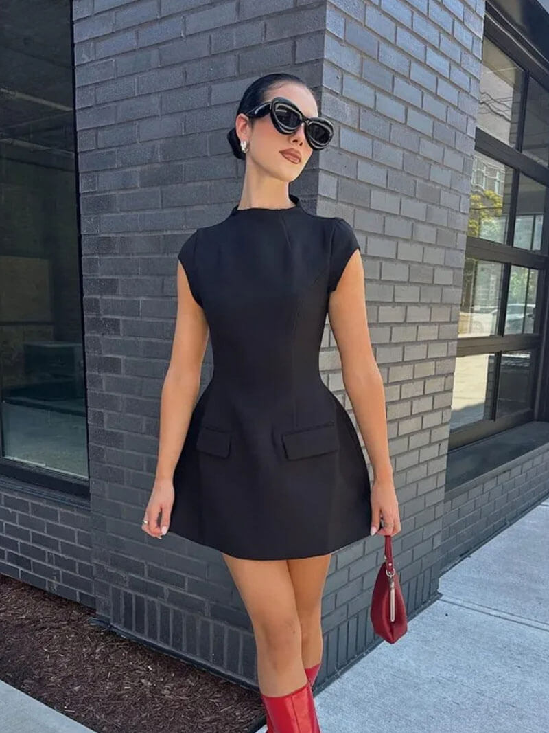 vestido mini ella