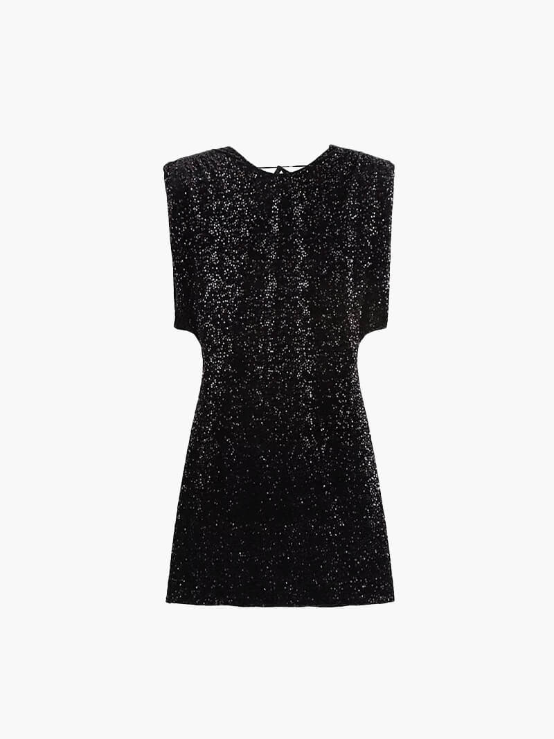 Vestido Mini Gillian Glitter